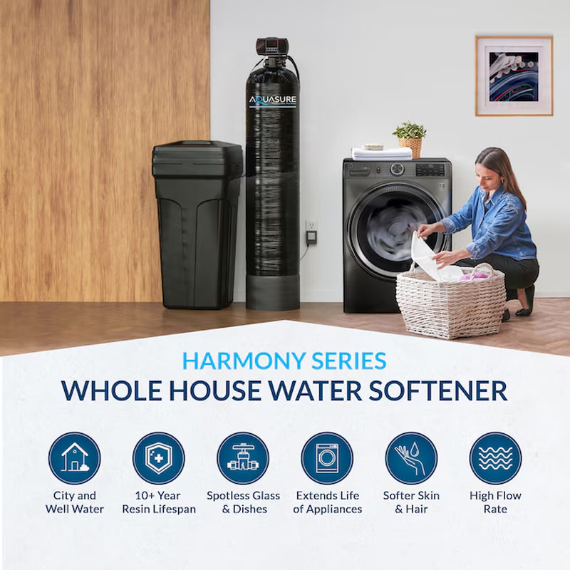 Harmony 64000-Grain Water Softener System